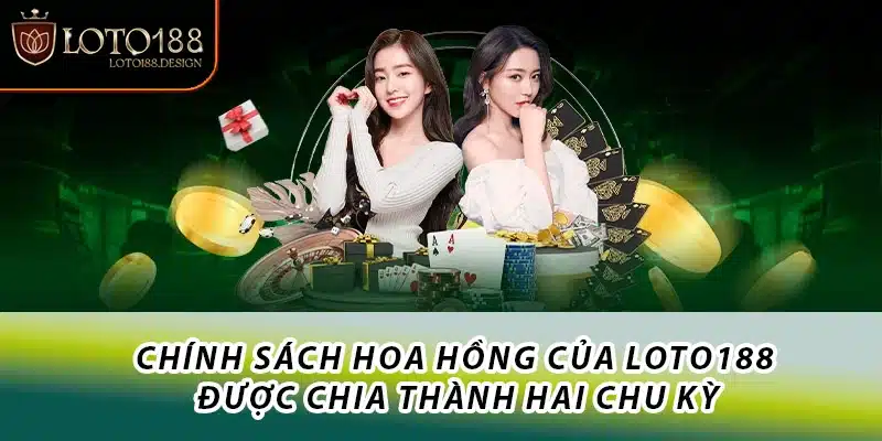 Chính sách hoa hồng của Loto188 được chia thành hai chu kỳ